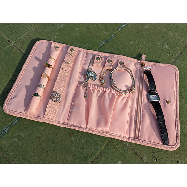 N2369-A La bolsa de joyería de viaje es conveniente para llevar una bolsa de cosméticos_2